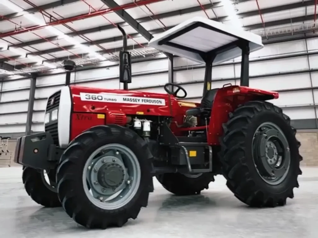 millat mf 360 4wd dx 60hp tractor left front angle full view indoor factory (1)